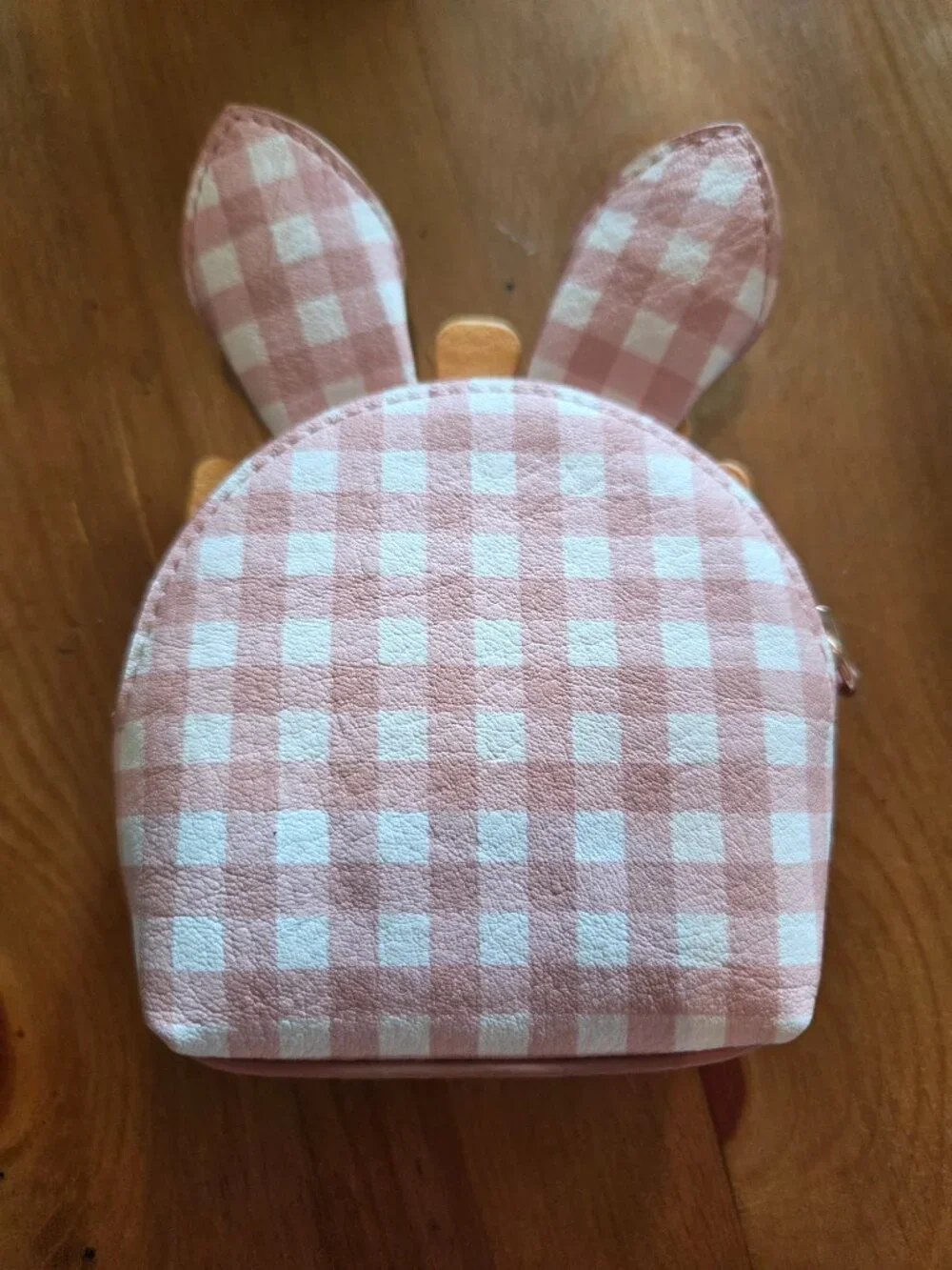 LC Lauren Conrad Whimsical Bunny Coin Purse with Keychain NWOT